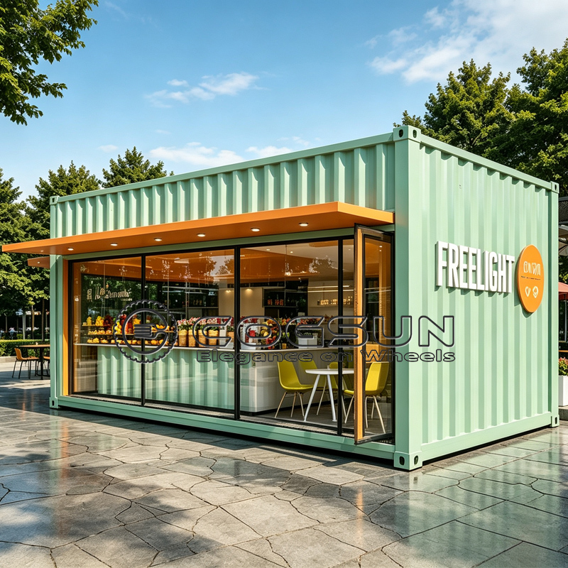 Coffee Equipment Stores - متجر تجاري حديث من COGSUN، حاوية