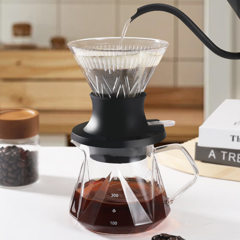 Coffee Equipment V60 - كوب فلتر قهوة قابل لإعادة الاستخدام،