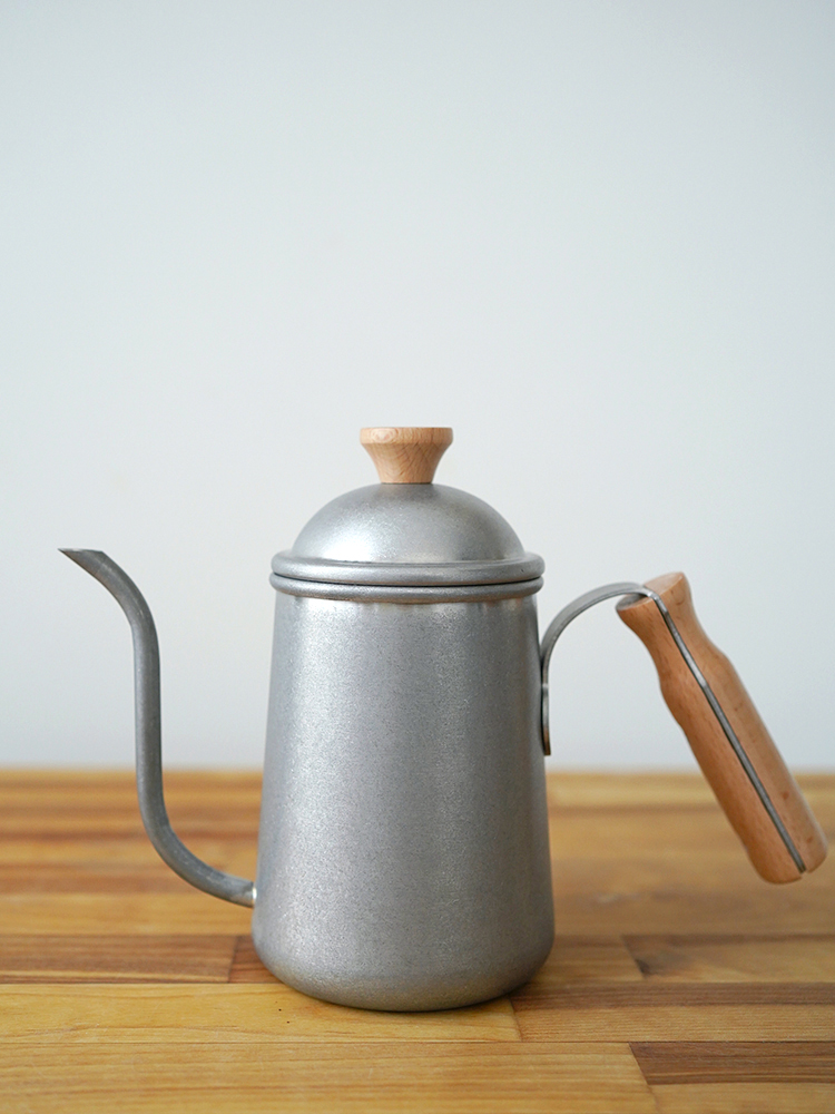 Coffee Equipment Stores - وعاء قهوة يدوي الصنع من الفولاذ