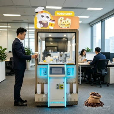Coffee Equipment Stores - ماكينة بيع القهوة التجارية الأوتوماتيكية مع