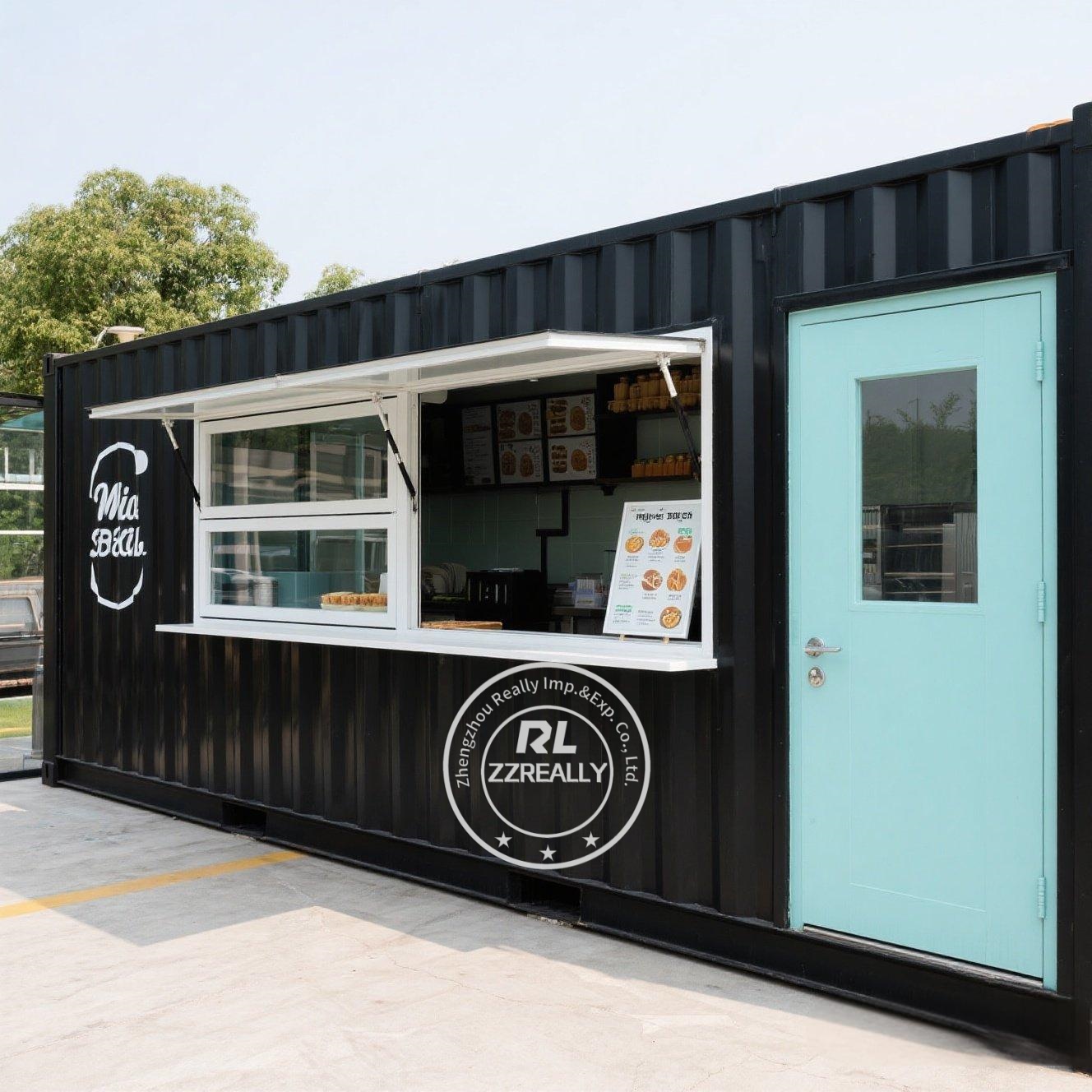 Coffee Equipment Stores - مقهى حاوية جديدة مع مطبخ مجهز