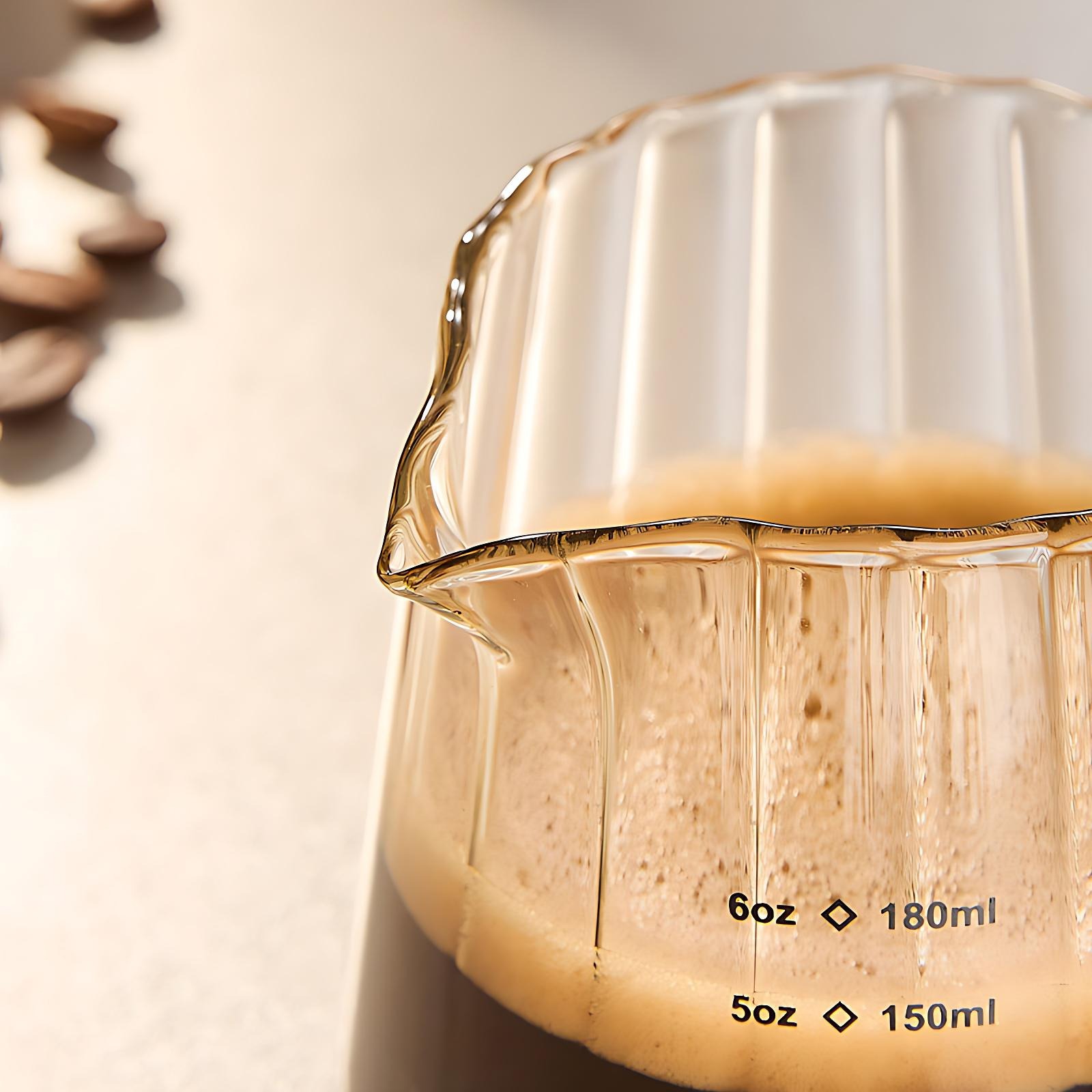أكواب قياس زجاجية من OANKR سعة - مراجعة Espresso Shot Glass وسعره