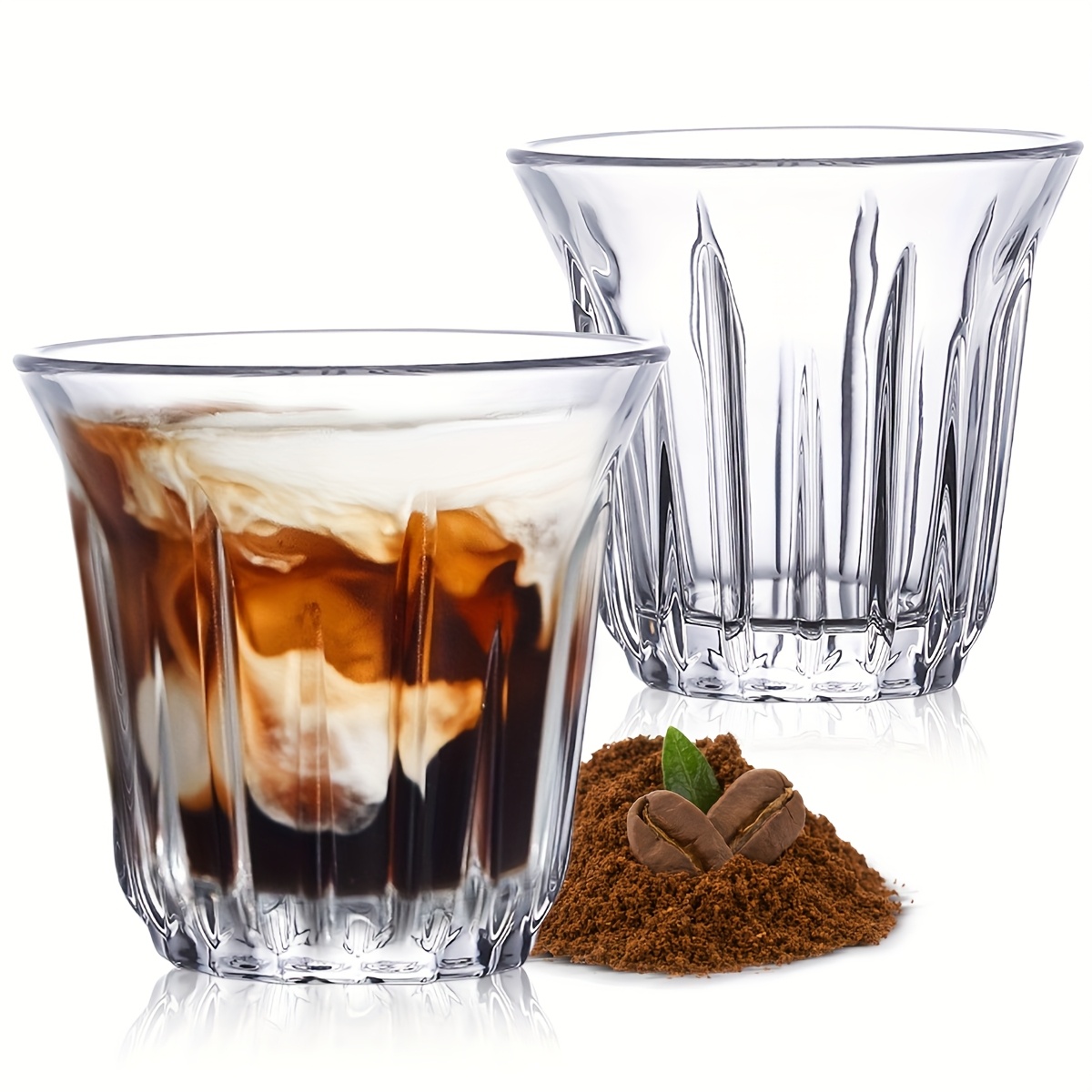 طقم من كوبين للإسبريسو، أكواب  - مراجعة Espresso Shot Glass وسعره