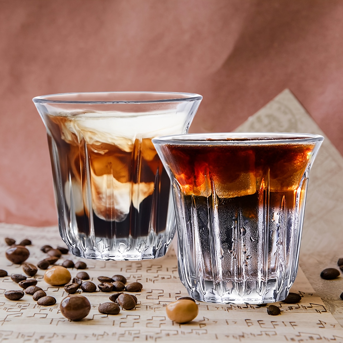 طقم من كوبين للإسبريسو، أكواب  - مراجعة Espresso Shot Glass وسعره