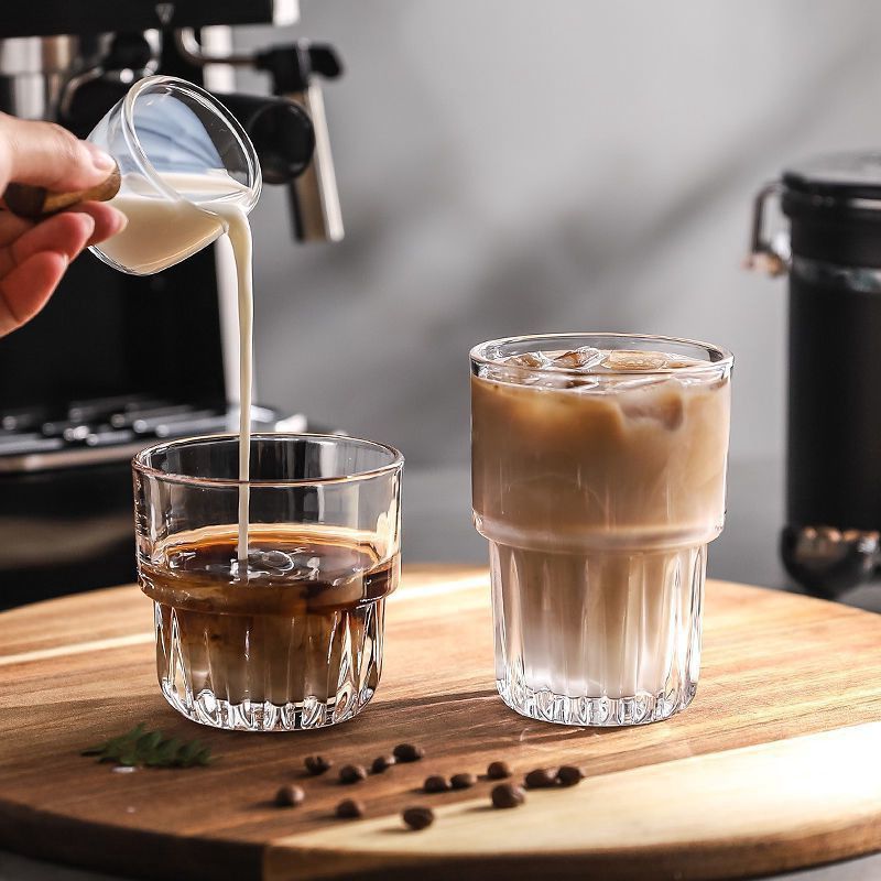 كوب قهوة شفاف مقاوم للحرارة ،  - مراجعة Espresso Shot Glass وسعره