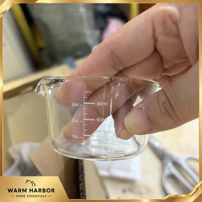 كوب قياس الإسبريسو الزجاجي MHW - مراجعة Espresso Shot Glass وسعره