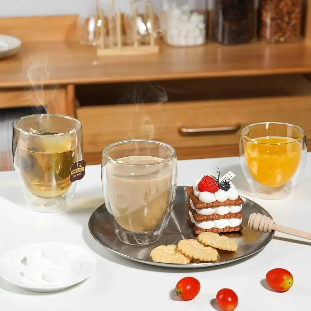 6 قطعة أكواب قهوة زجاجية شفافة - مراجعة Espresso Shot Glass وسعره
