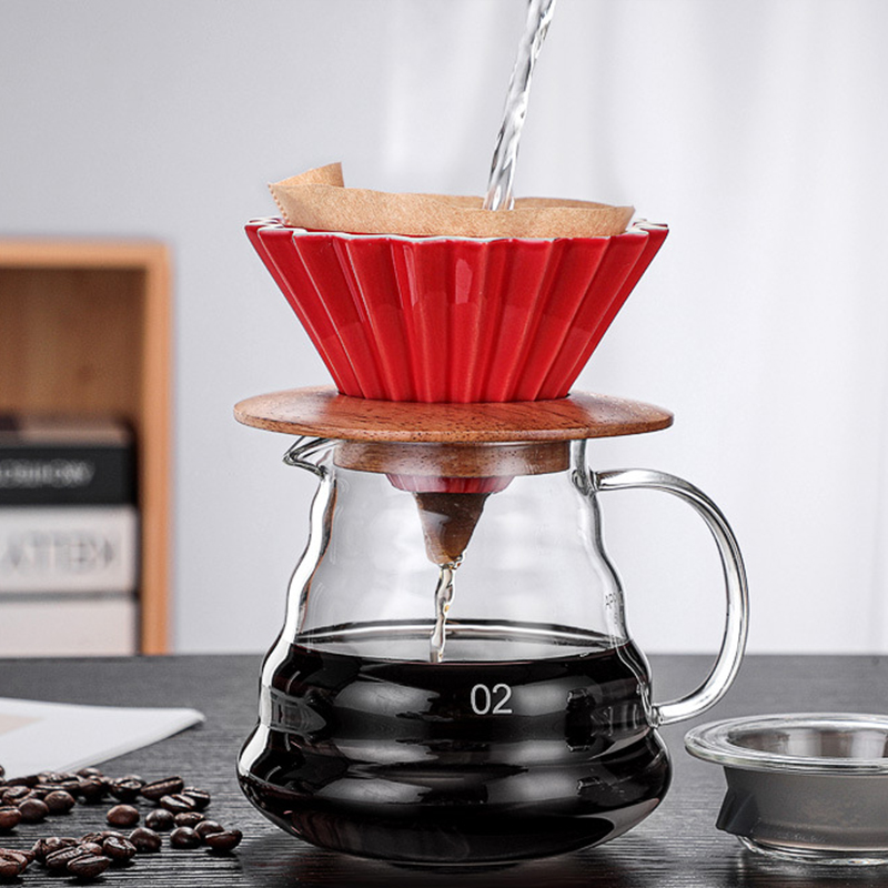 منقط القهوة السيراميك صب فوق ص - مراجعة Coffee Equipment V60 وسعره