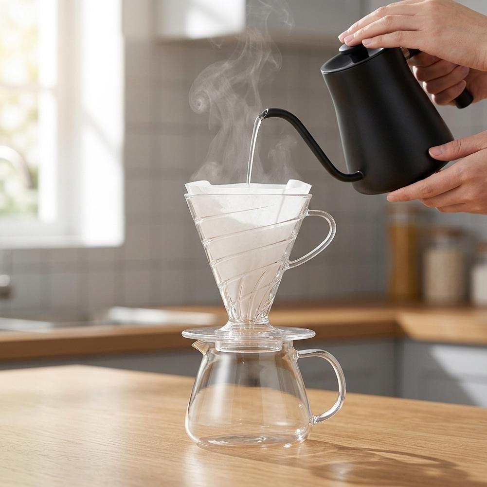 كوب فلتر قهوة قابل لإعادة الاس - مراجعة Coffee Equipment V60 وسعره