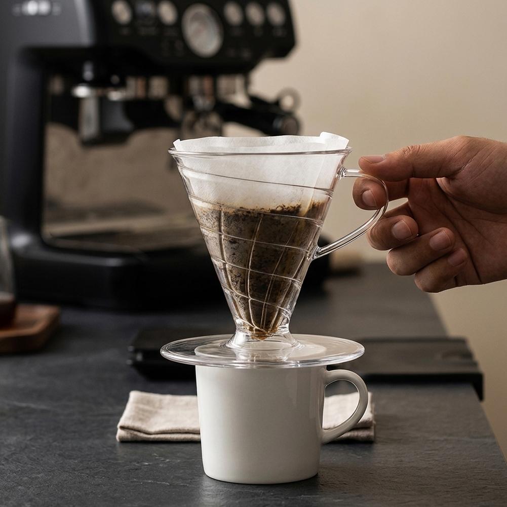 كوب فلتر قهوة قابل لإعادة الاس - مراجعة Coffee Equipment V60 وسعره