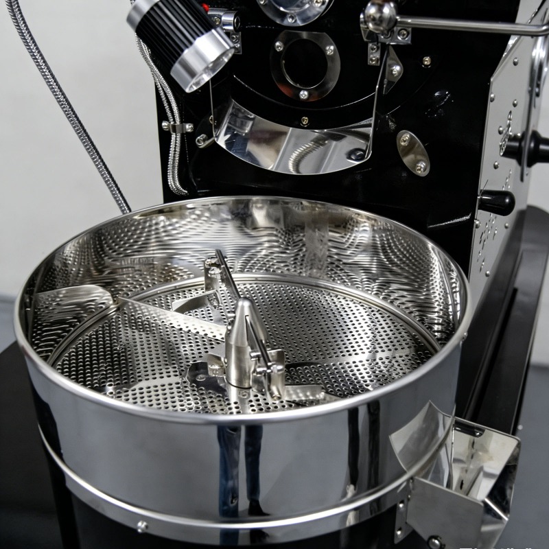 محمصة قهوة تجارية على شكل أسطو - مراجعة Coffee Equipment For Business وسعره