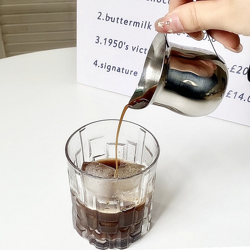 إبريق رغوة القهوة والحليب بسعا - مراجعة Espresso Shot Glass وسعره