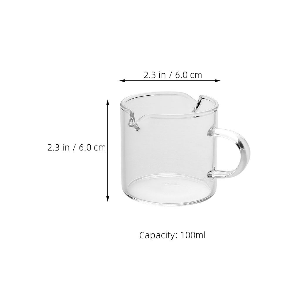 قطعتان من أكواب الإسبريسو الزج - مراجعة Espresso Shot Glass وسعره