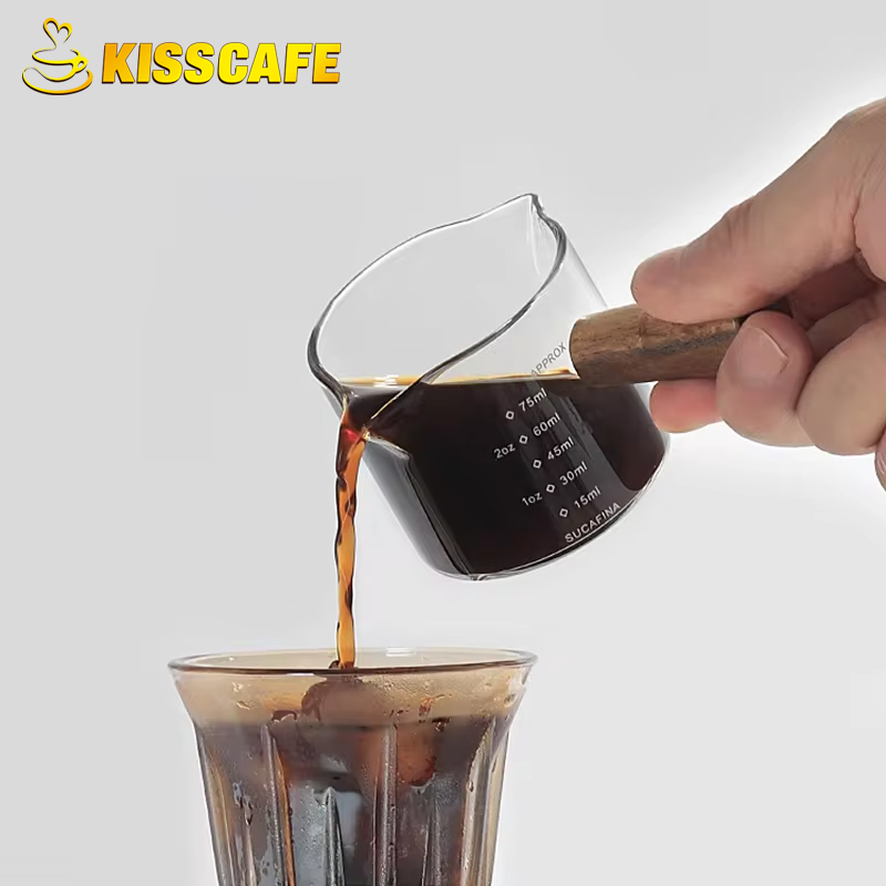 كوب إسبرسو قياس القهوة إبريق ا - مراجعة Espresso Shot Glass وسعره