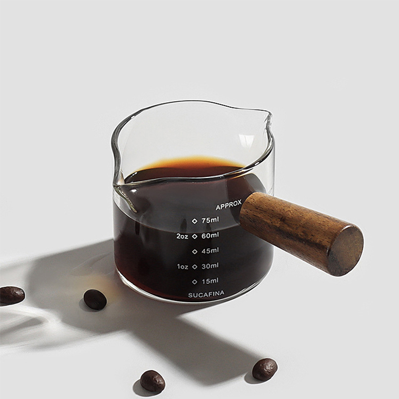 كوب إسبرسو قياس القهوة إبريق ا - مراجعة Espresso Shot Glass وسعره