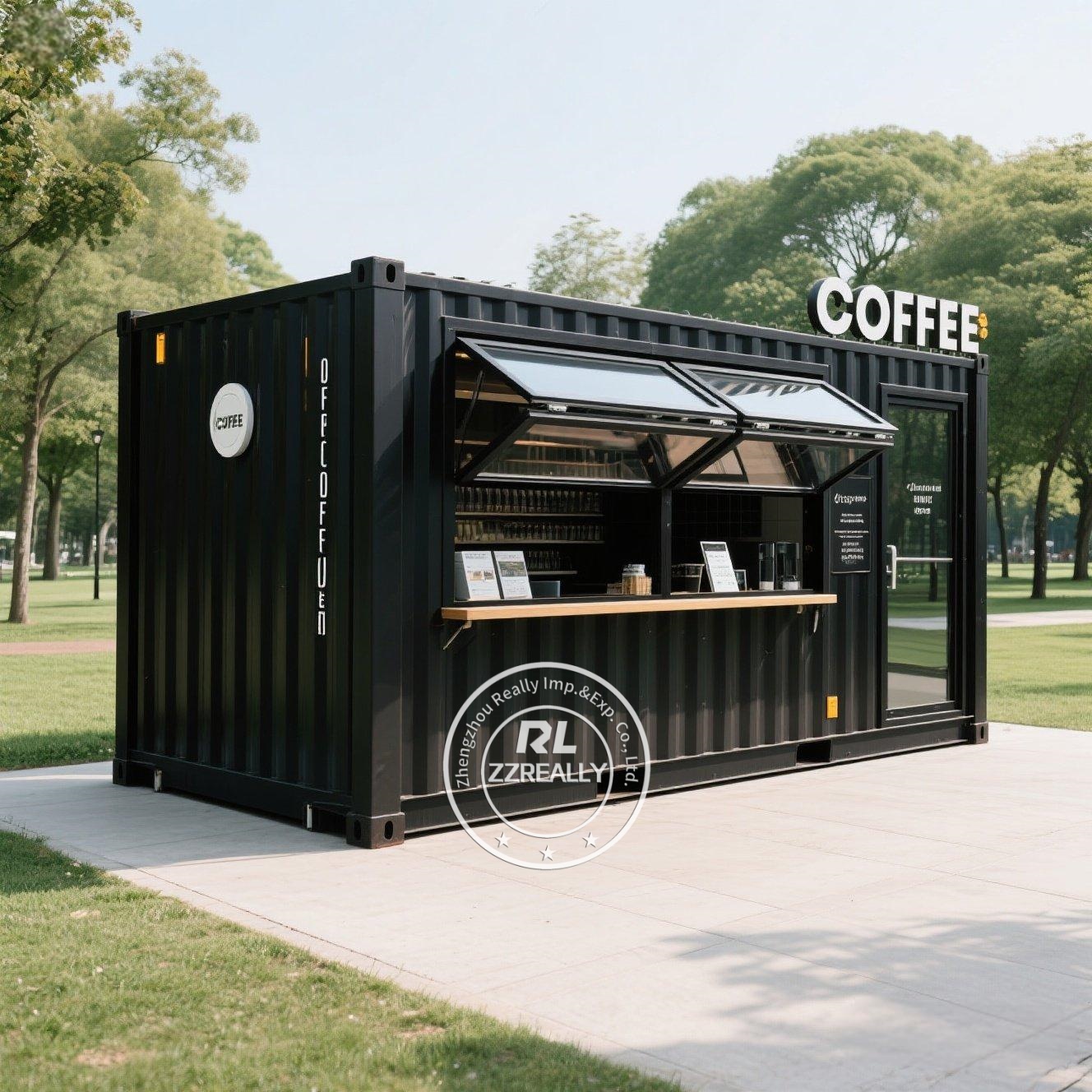 حاوية مقهى مع مطبخ مجهز بالكام - مراجعة Coffee Equipment Stores وسعره