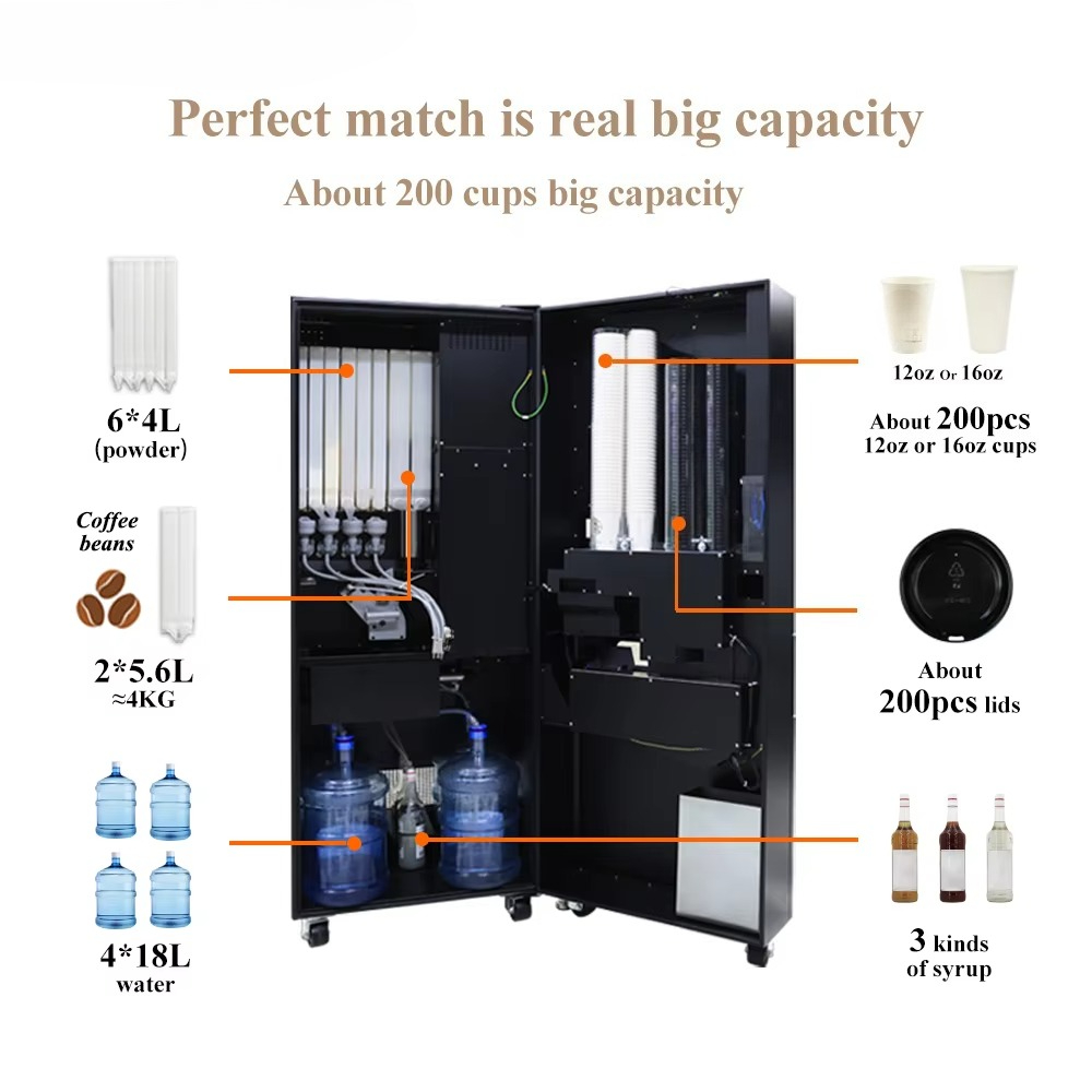 ماكينة بيع القهوة التجارية الت - مراجعة Coffee Equipment Dropshipping وسعره